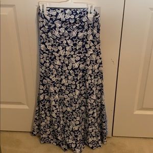 south wind apparel strapless summer dress